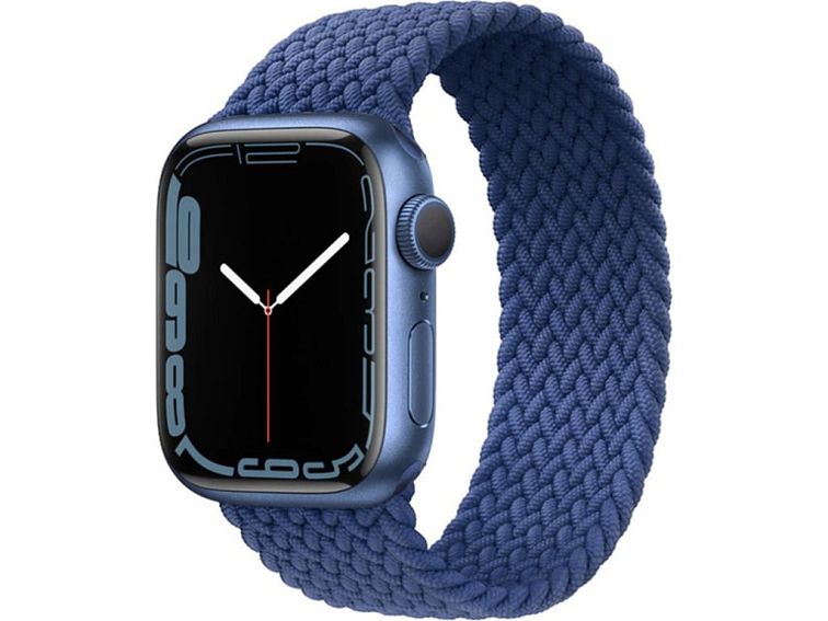 Pletený navlékací řemínek pro Apple Watch - Modrý