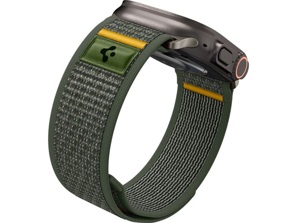 Řemínek na Apple Watch 44mm / 45mm / 46mm / 49mm - Spigen, Athlex Air Active Green