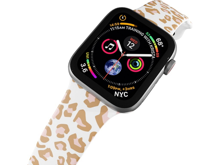 Apple watch řemínek Růžový gepard