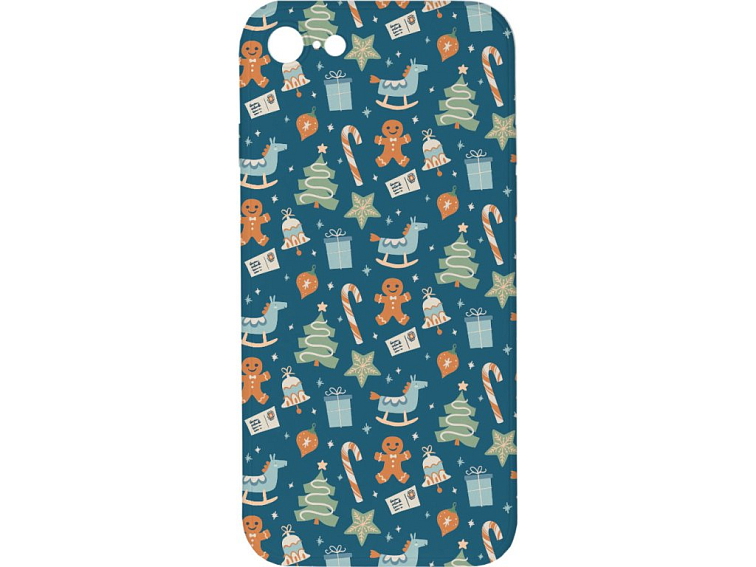 Kryt Vánoční elementy pro iPhone 7/8/SE2020