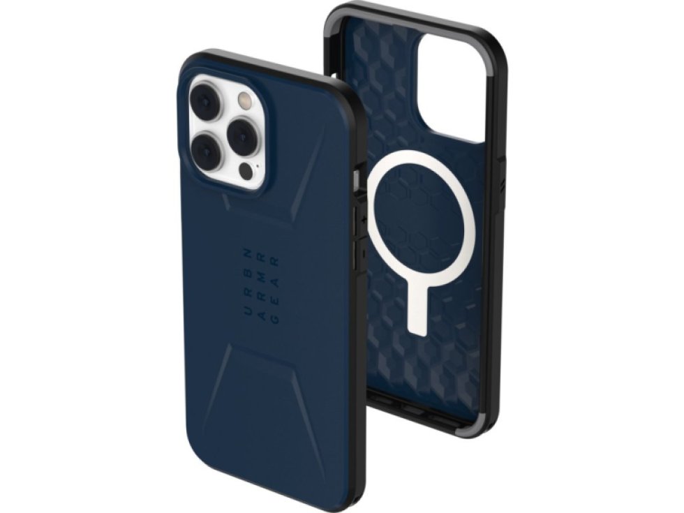 Ochranný kryt pro iPhone 14 Pro MAX - UAG, Civilian MagSafe Mallard