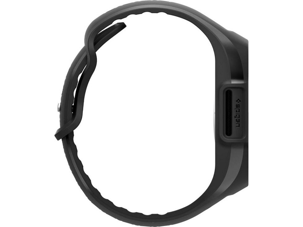Řemínek s krytem pro Apple Watch 46mm - Spigen, Liquid Air Black