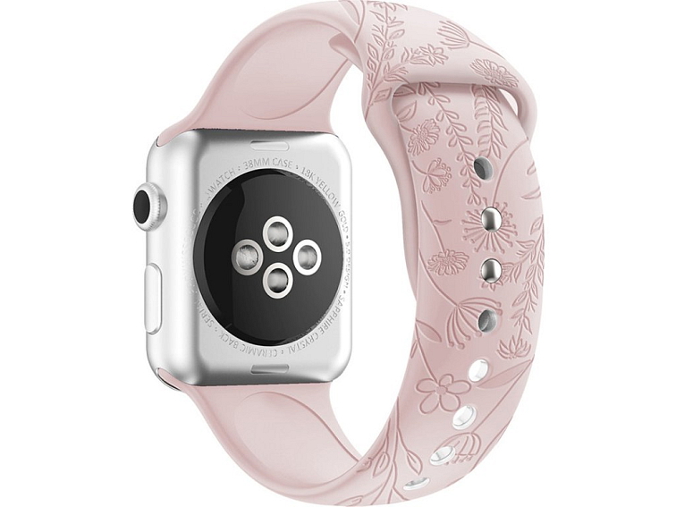 Letní řemínek pro Apple Watch - Růžová louka