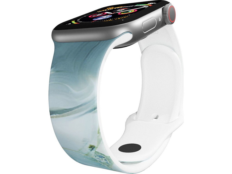 Apple watch řemínek Modro-šedý mramor