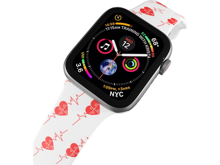 Apple watch řemínek EKG puzzle