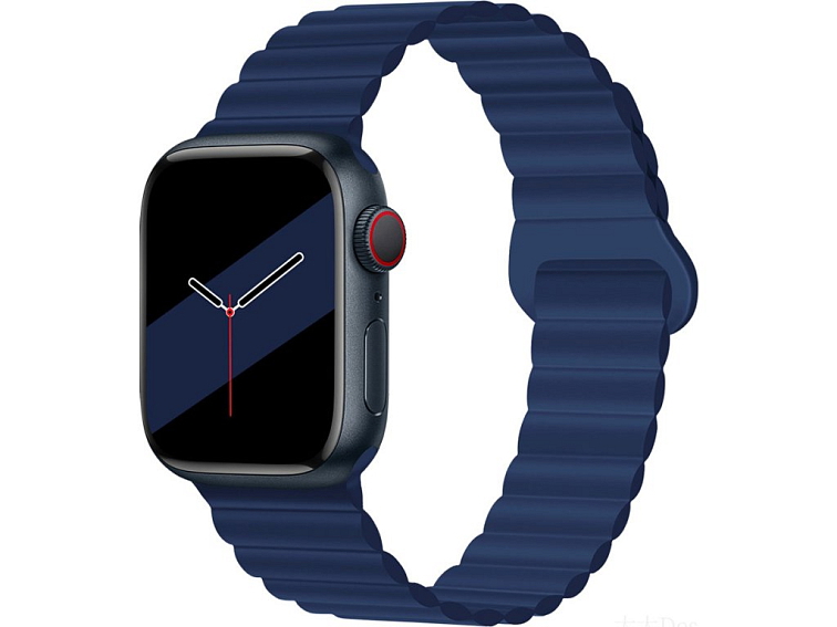 Stylový řemínek s magnetem pro Apple Watch - Tmavě modrý