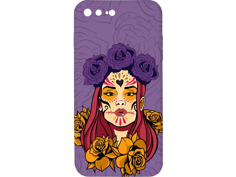 Kryt Lebka s květy 2 pro iPhone 7/8 Plus