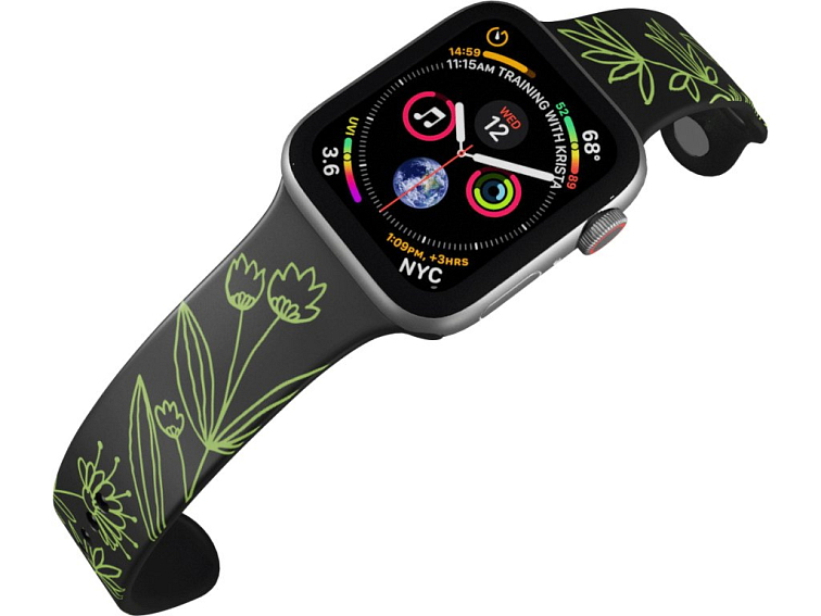 Apple watch řemínek Zelený svět
