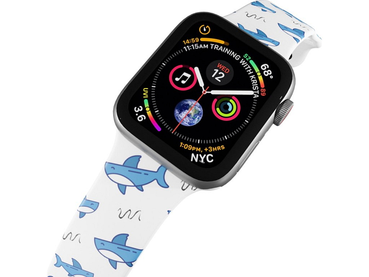 Apple watch řemínek Žraloci
