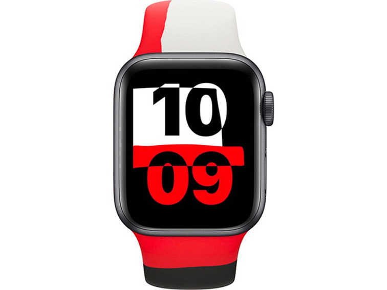 Barevný řemínek pro Apple Watch - Flamenco