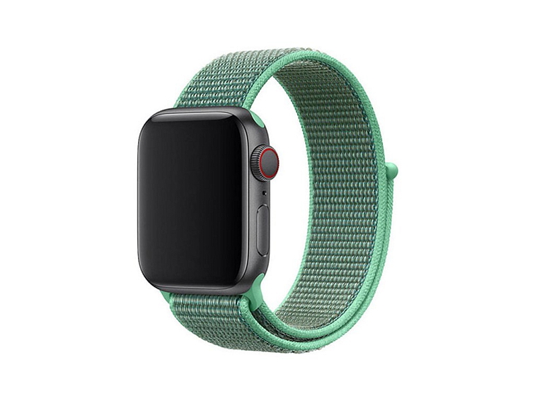 Nylonový řemínek na Apple Watch - Mátový