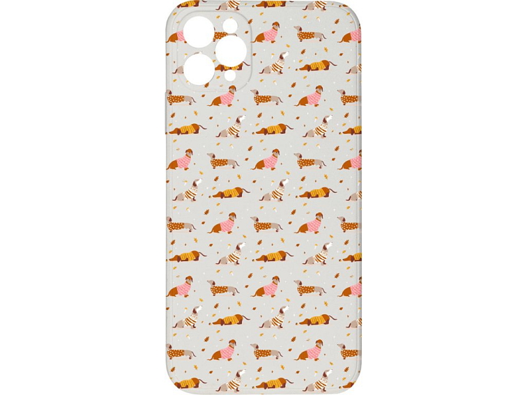 Kryt Jezevčíci ve svetru pro iPhone 11 Pro Max