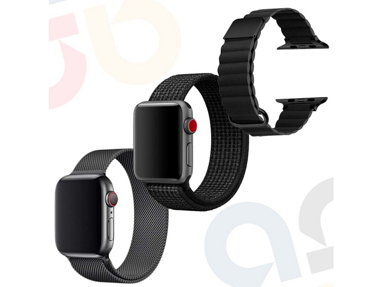 Sada řemínků - Černý set