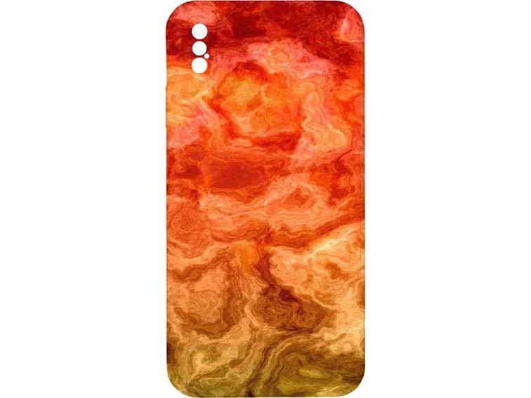 Kryt Ohnivý mramor pro iPhone XS Max