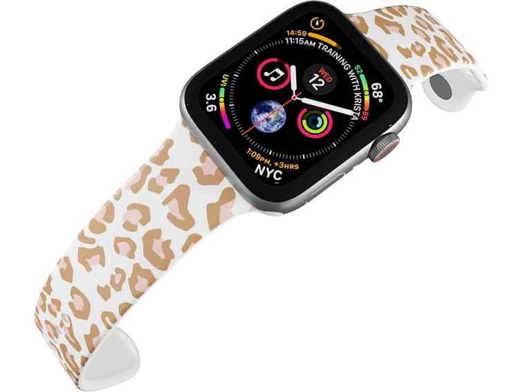 Apple watch řemínek Růžový gepard