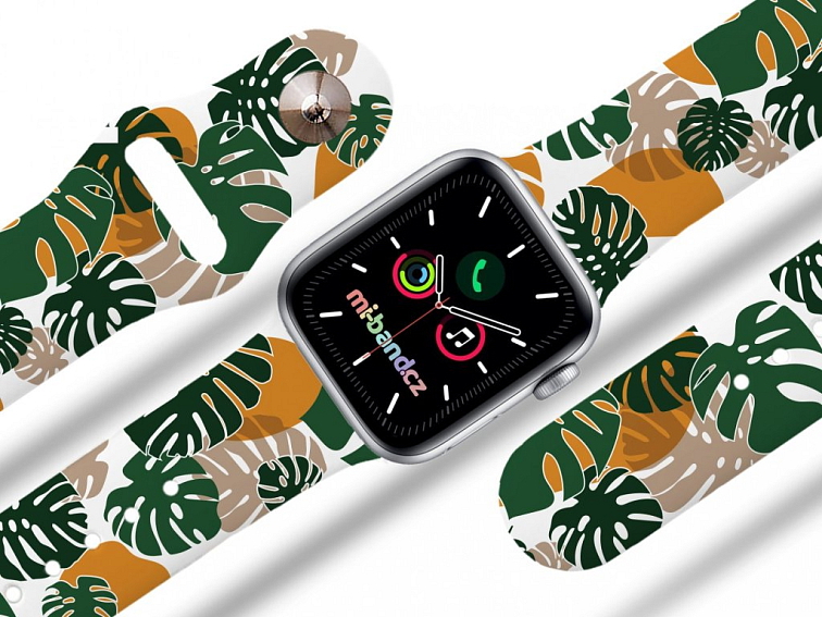 Apple watch řemínek Monstera