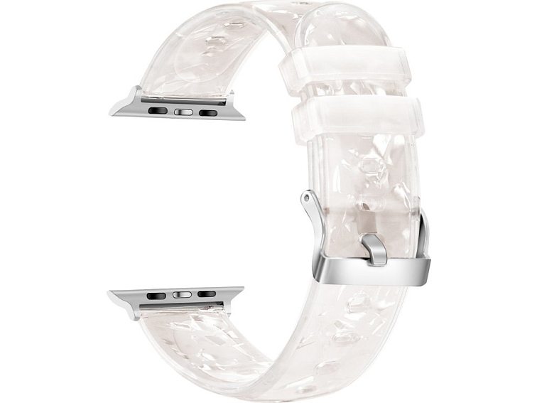 Průhledný diamantový řemínek pro Apple Watch 38/40/41/42(S10)mm