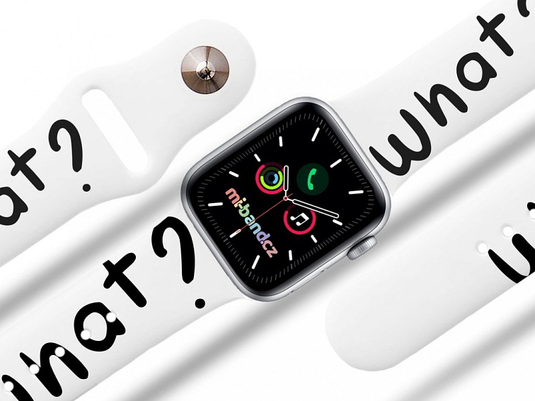Apple watch řemínek WHAT?