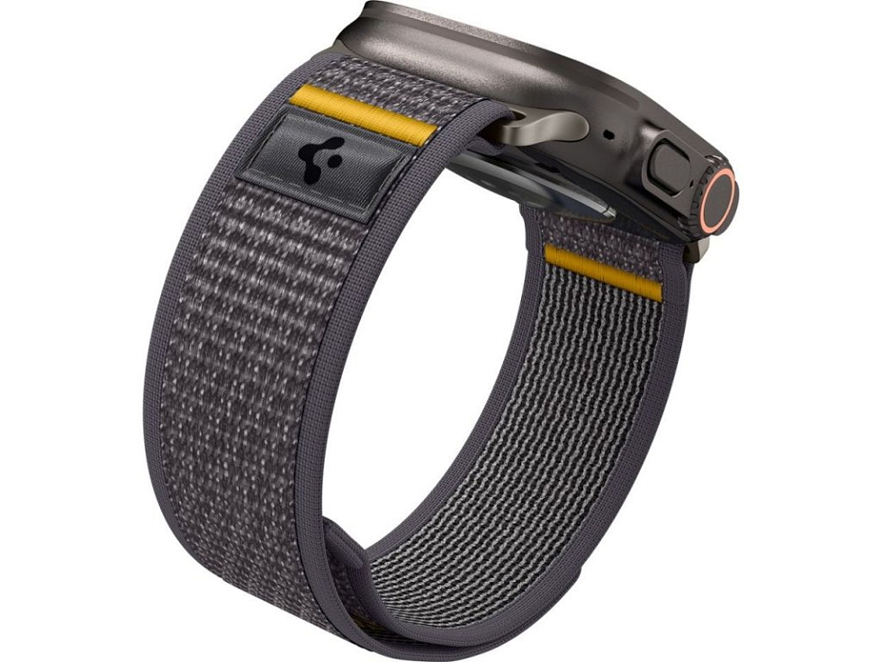 Řemínek na Apple Watch 44mm / 45mm / 46mm / 49mm - Spigen, Athlex Air Active Gray