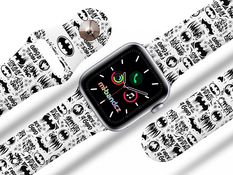 Apple watch řemínek Batman - Nápisy
