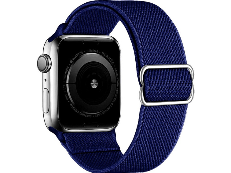 Nastavitelný nylonový řemínek na Apple Watch - Royal Blue