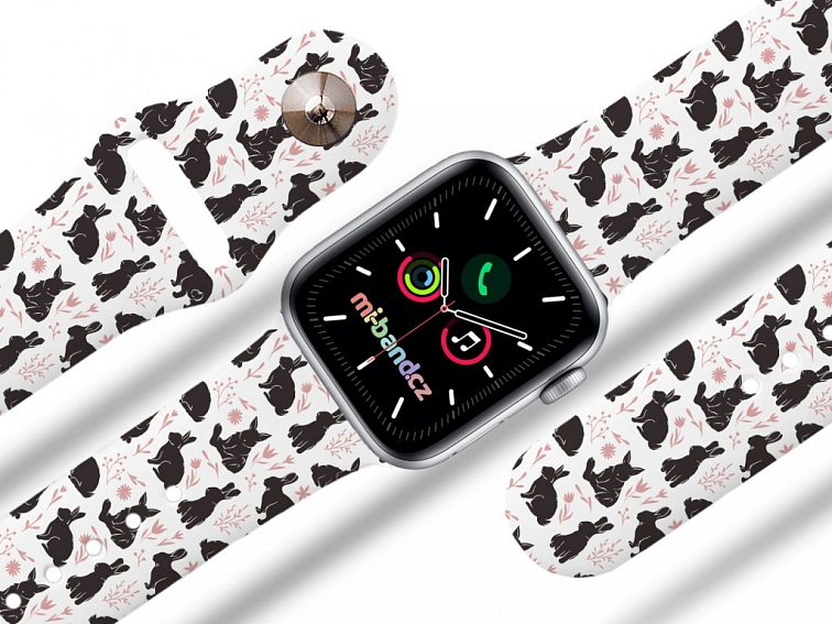 Apple watch řemínek Zajíčci