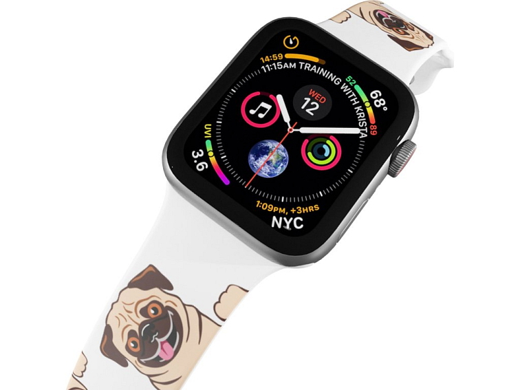 Apple watch řemínek Mopsík
