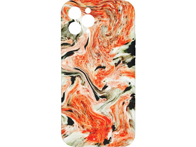 Kryt Oranžový mramor pro iPhone 11 Pro