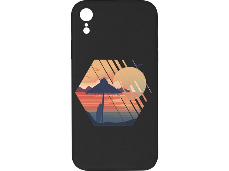 Kryt Západ slunce černý pro iPhone XR