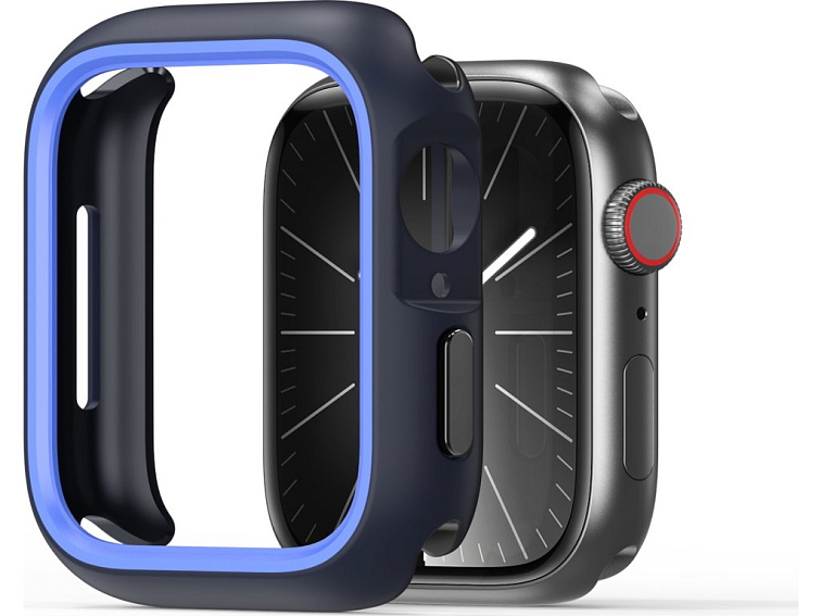 Ochranný kryt na Apple Watch 41mm - DuxDucis, Bamo Midnight/Blue