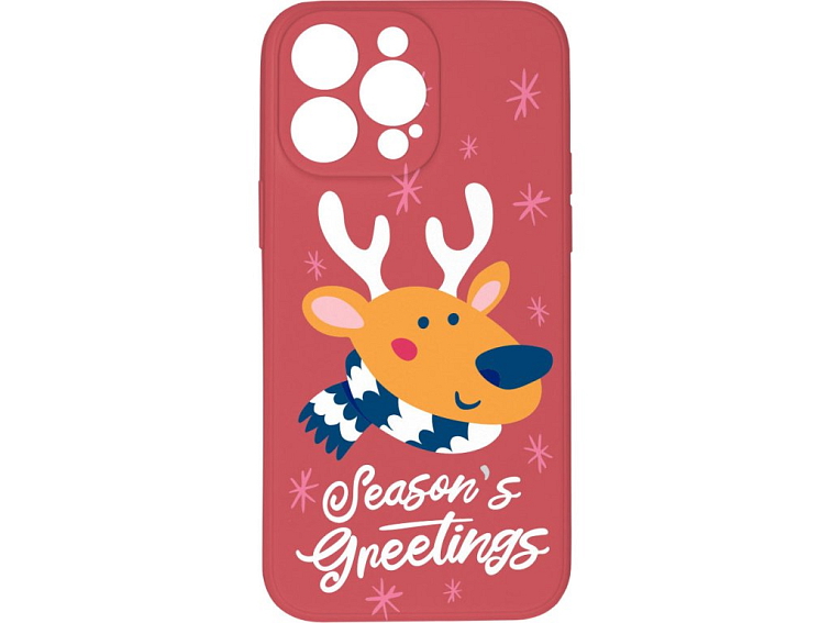 Kryt Vánoční sob pro iPhone 14 Pro Max