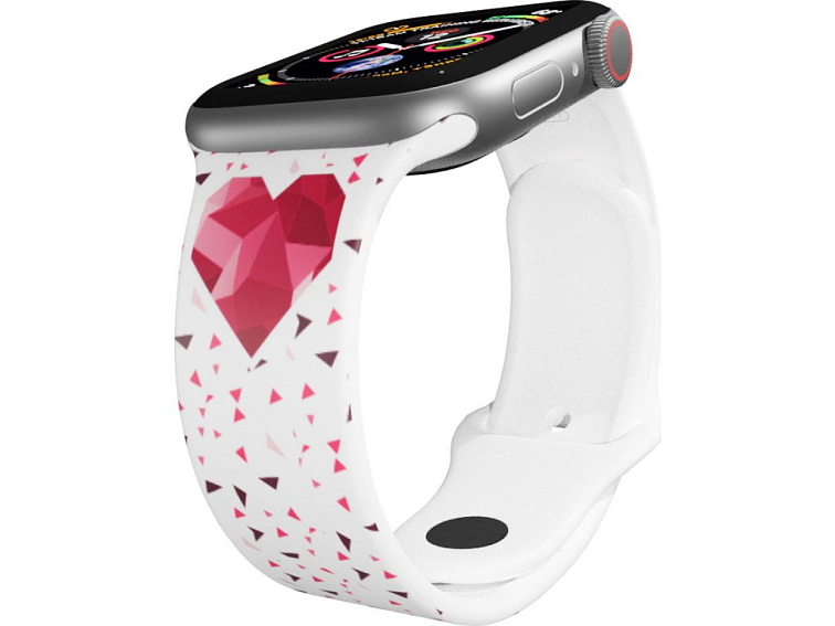 Apple watch řemínek Srdce s trojúhelníky