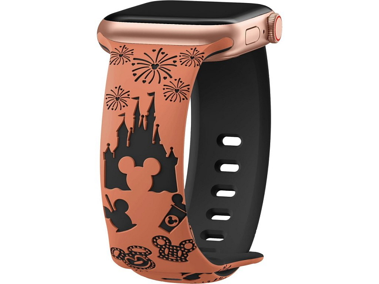 Řemínek gravírovaný myšák pro Apple Watch 42/44/45/46/49mm