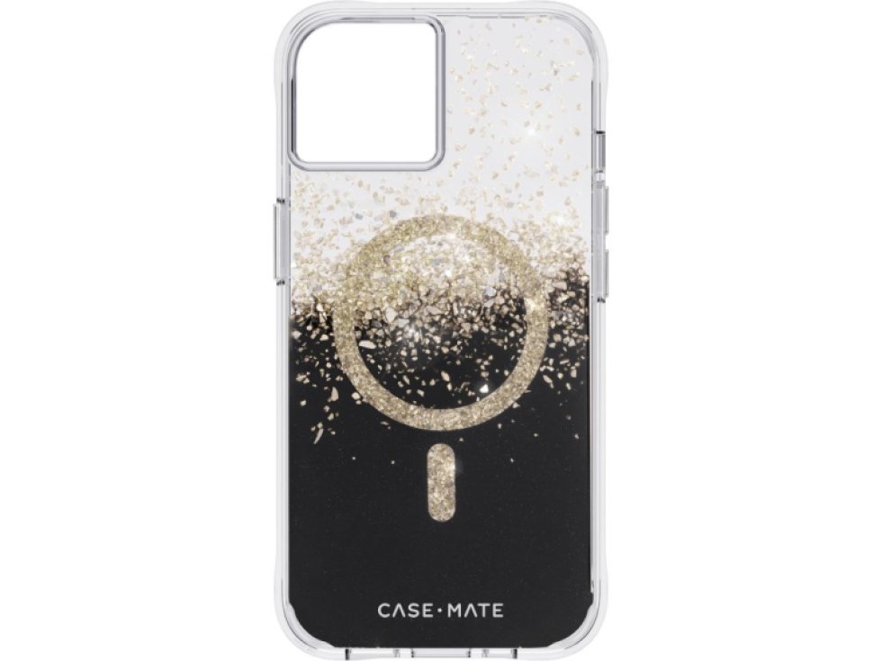 Ochranný kryt pro iPhone 14 - Case Mate, Karat Onyx MagSafe
