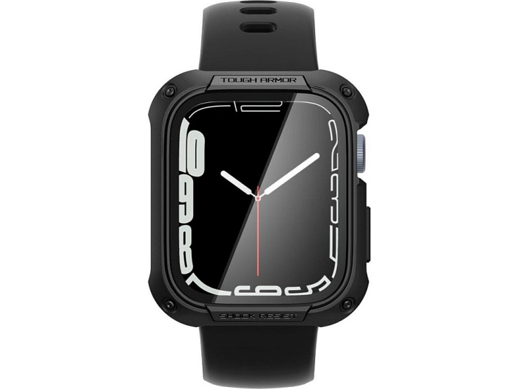 Pouzdro / kryt pro Apple Watch 45mm - Spigen, Tough Armor Black