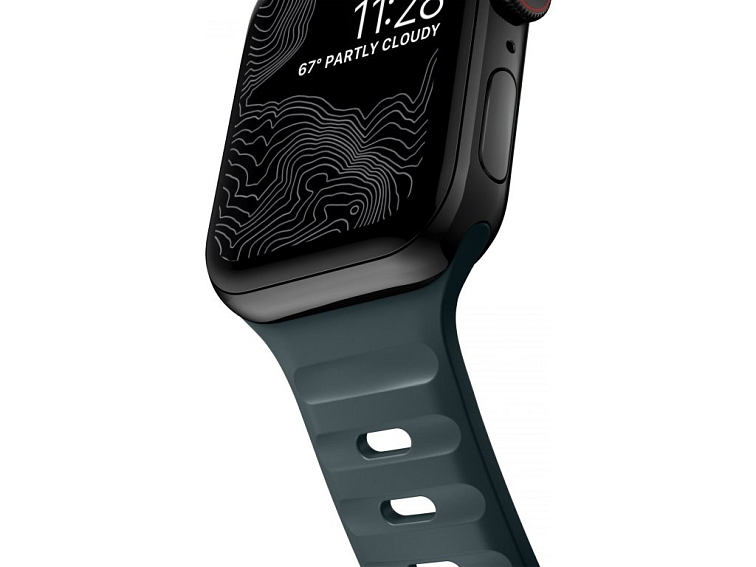 Řemínek pro Apple Watch 44mm / 45mm / 46mm / 49mm - Nomad, Sport Strap Blue