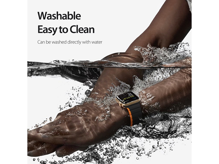 Řemínek na Apple Watch 38mm / 40mm / 41mm / 42mm - DuxDucis, LD BlackOrange