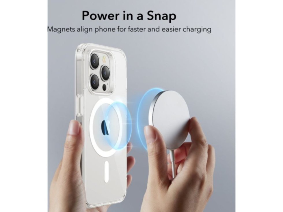 Ochranný kryt pro iPhone 14 Pro MAX - ESR, Classic Hybrid HaloLock Clear