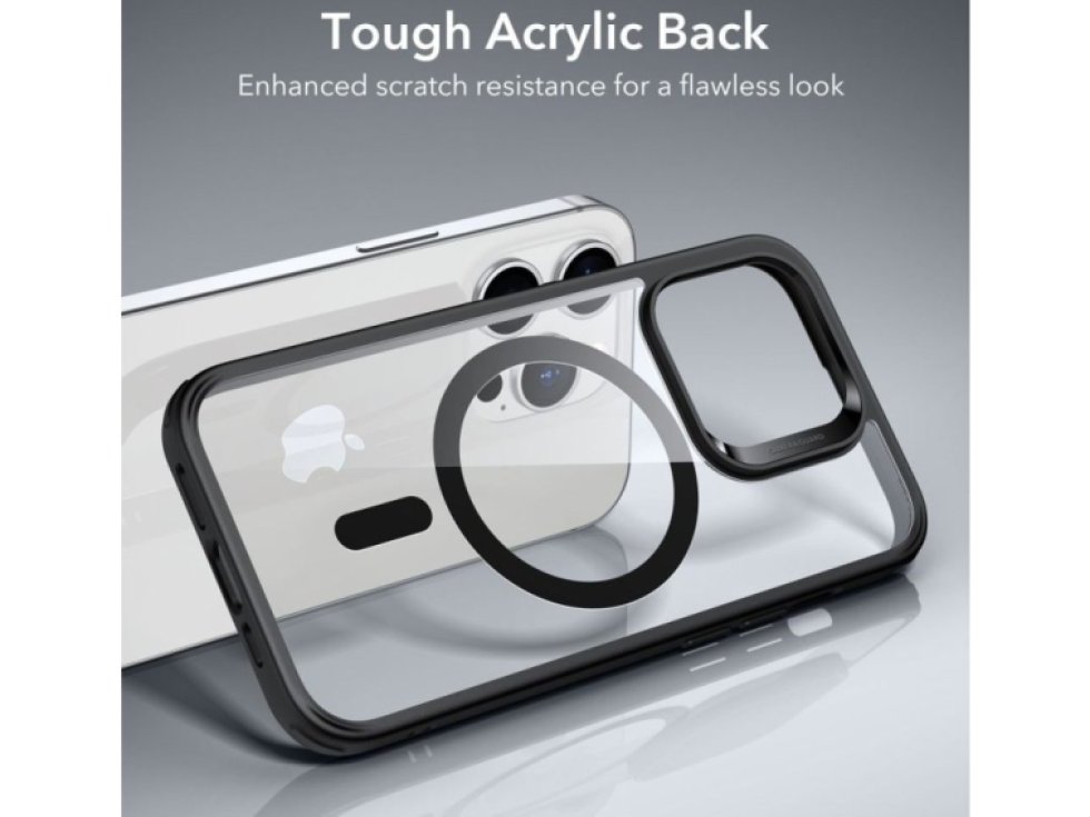 Ochranný kryt pro iPhone 14 Pro MAX - ESR, Classic Hybrid HaloLock Clear/Black