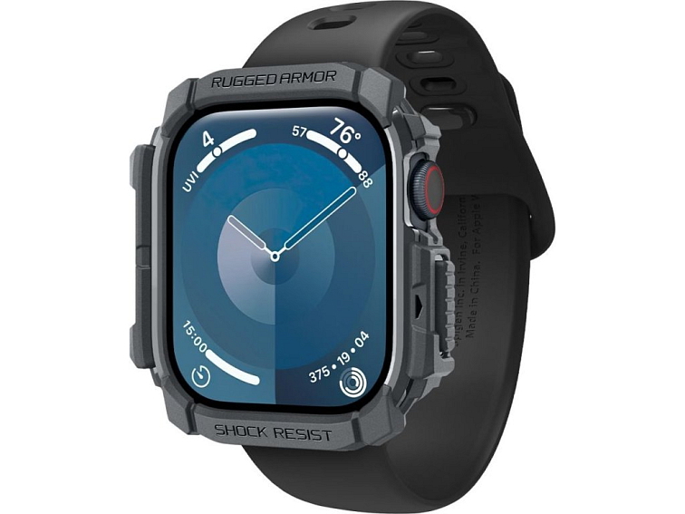 Pouzdro / kryt pro Apple Watch 46mm - Spigen, Tough Armor Gray