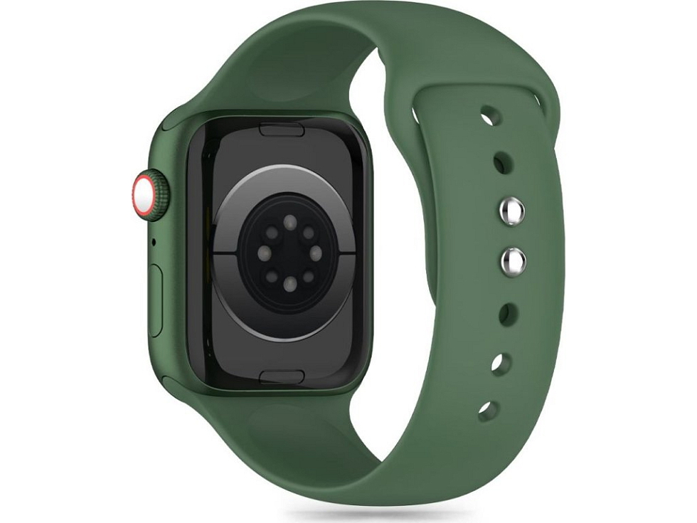 Řemínek pro Apple Watch 44mm / 45mm / 46mm / 49mm - Tech-Protect, Silicone Olive