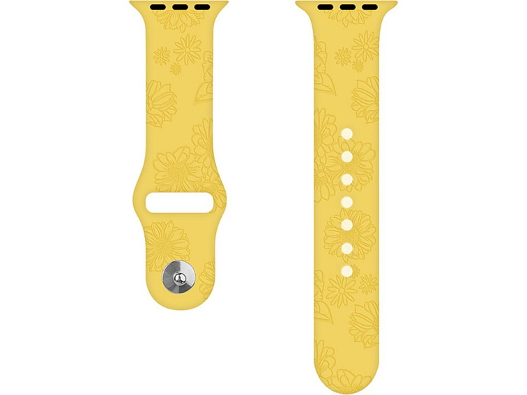 Letní řemínek pro Apple Watch - Žlutá slunečnice