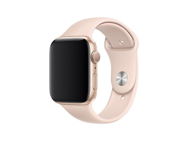 Jednobarevný řemínek pro Apple Watch - Pink sand