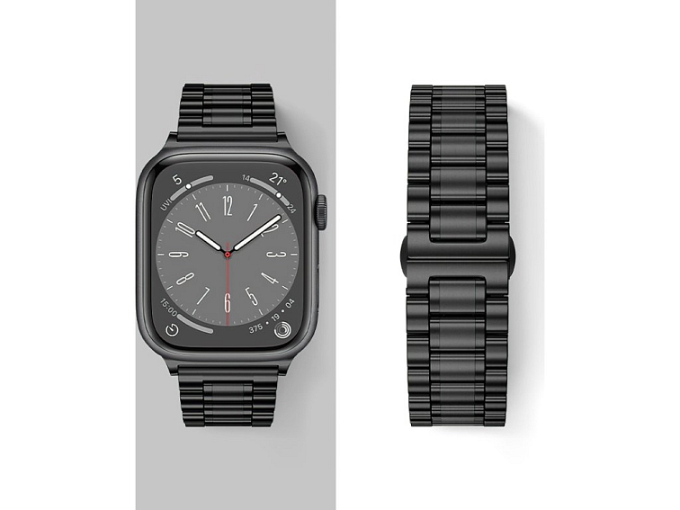 Řemínek na Apple Watch 38mm / 40mm / 41mm / 42mm - Hoco, WA32 Grand Black