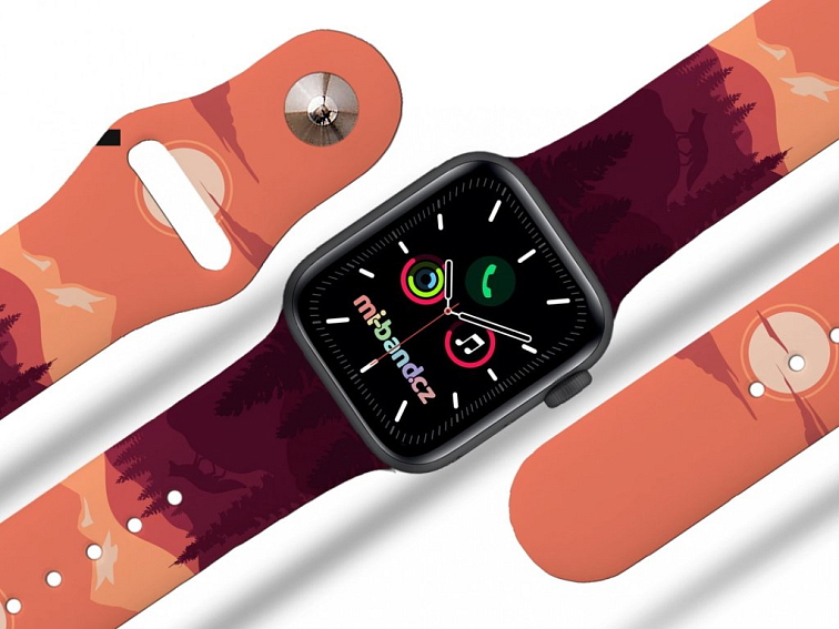 Apple watch řemínek Východ slunce na horách