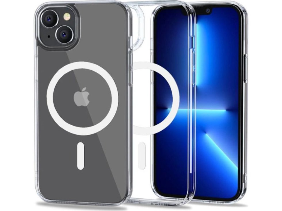 Ochranný kryt pro iPhone 14 - Tech-Protect, FlexAir Hybrid MagSafe Clear