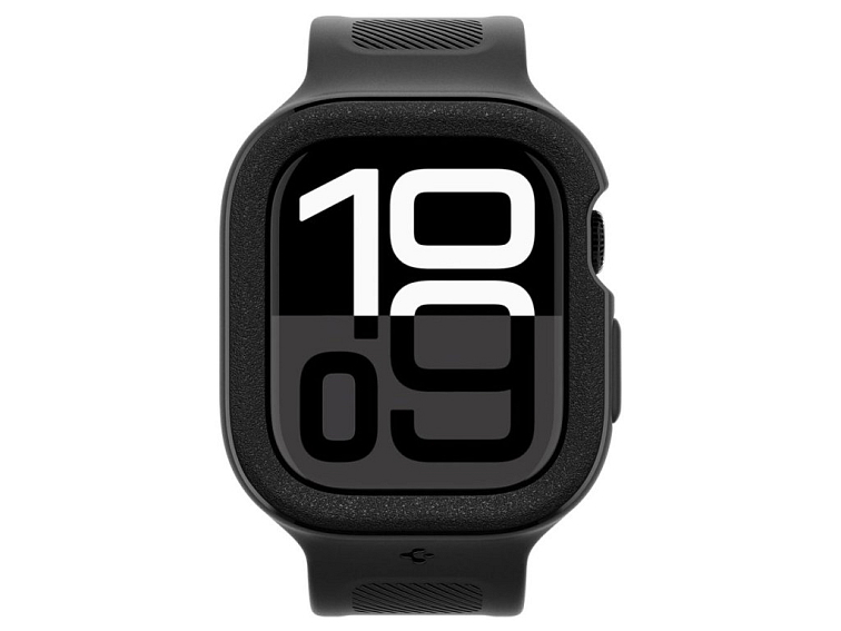 Řemínek s krytem pro Apple Watch 46mm - Spigen, Vault Black