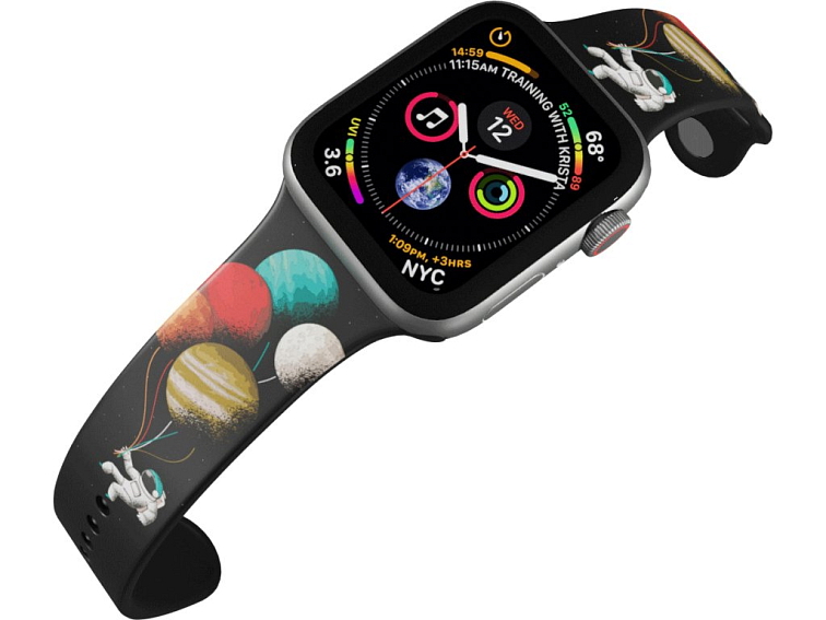 Apple watch řemínek Balónky z planet
