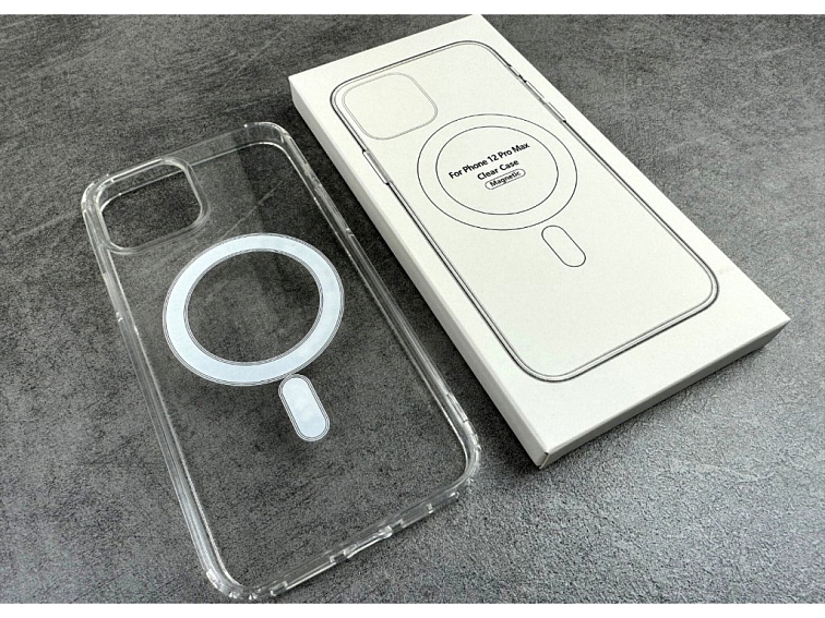iPhone 12 PRO MAX Magsafe kryt průhledný