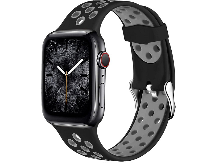Perforovaný řemínek s přezkou pro Apple Watch 42/44/45/46/49mm